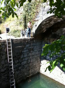 Cave Entrance of Landenouse in the Lot France