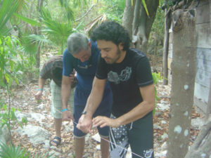 Juan David, Hector and Oscar training zero visibility exit